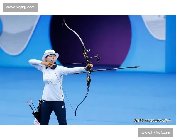 亚运射箭赛场激烈角逐 各国选手争夺金牌荣耀